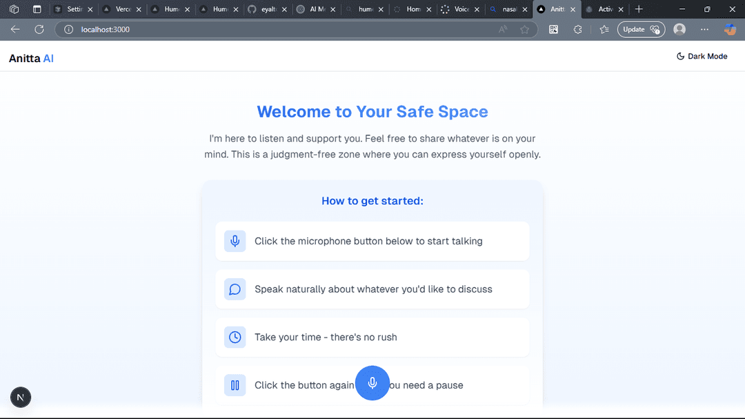 Anitta AI – AI Therapist